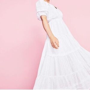 Betsey Johnson Swiss Dot Maxi Dress